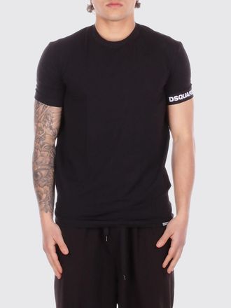 Dsquared2 T-shirt in cotone con logo Dsquared2