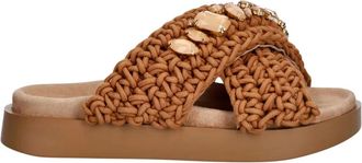 INUIKII Woven Stones - - Shoes - Donna - Marrone - 37 EU