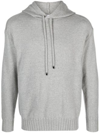 Malo Hoodie met trekkoord - Grijs