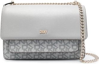 DKNY Bryant leather shoulder bag - women - Calf Leather - One Size - Green