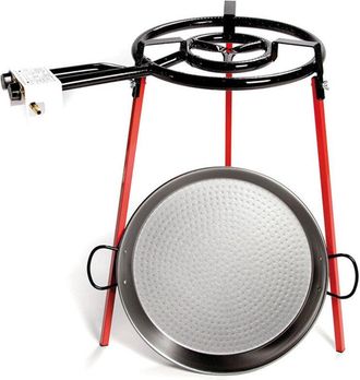 Vaello la Valenciana Quemador 400 Mm + Paellera 46 Cm