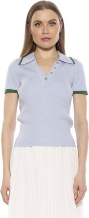 Alexia Admor Diara Polo Top