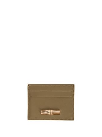 Longchamp Le Roseau Sleek Card Holder