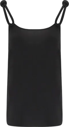 Max Mara Beachwear Faida Black Top
