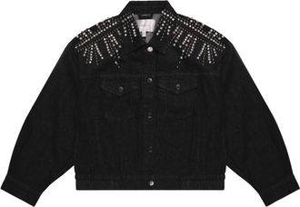 Gestuz Jassen, Dames, Zwart, M, Denim, Gz Lee Jacket