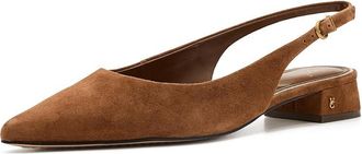 Vince Camuto Valiey Slingback Mule Womens Shoes Burnt Sugar : 7.5 M, Faux Leather