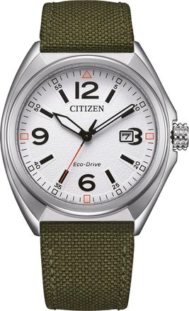 Citizen Mens Green Watch AW1571-09A Nylon - One Size