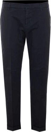 Dondup Gaubert Slim Chino Broek - Heren - Chinos - Zwart - W36 - Katoen - Broeken
