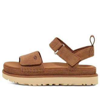 UGG (WMNS) UGG Goldenstar Platform Sandal Chestnut 1136783-CHE