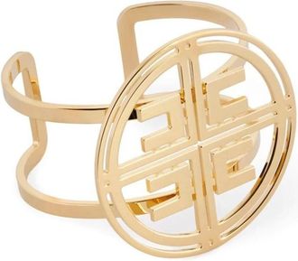 Elisabetta Franchi Accessoires, Dames, Geel, ONE Size, Gouden Metalen Armband