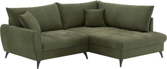 Mr. Couch Ecksofa »Blackburn II L-Form« Wahlweise mit Kaltschaumpolsterung bis 140 kg belastbar