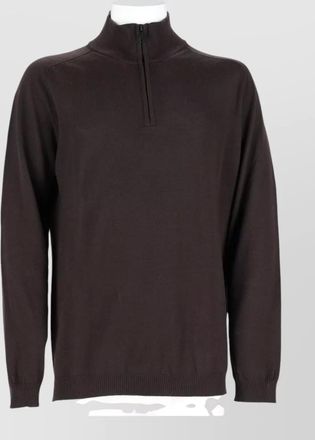 Premiata wool zip jumper