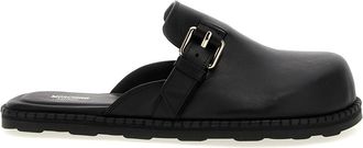 Moschino Black Birky sabots