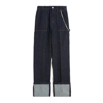 Max Mara Wide Jeans, female, Blue, Size: L Onorata Wide Jeans