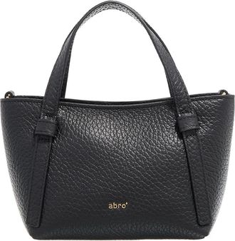 Abro Abro Hobo Bags - Handtasche Cosmo Mini/ Black/Gold - black - Hobo Bags for ladies