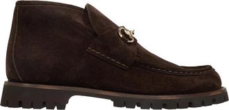 Gucci Ankle Boots - Horsebit Ankle Boots - brown - Ankle Boots for ladies