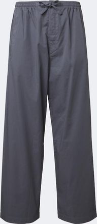 Christophe Lemaire Cotton twill wide-leg pants