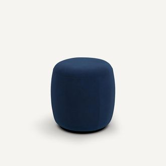 AM.PM Poef van fluweel, Rosebury, ontwerp door Emmanuel Gallina