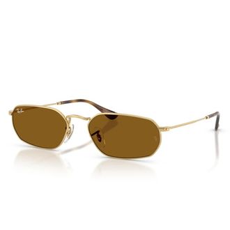 Ray-Ban Rb 3947 Zonnebril - Dames - Zonnebrillen - Geel - ONE Size - Accessoires