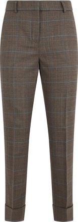 Slowear Tapered Broek van Katoen - Dames - Broeken - Bruin - M - Katoen - Broeken