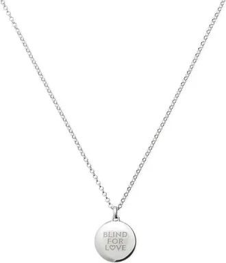 Gucci Blind For Love Round Pendant Necklace - YBB843587001