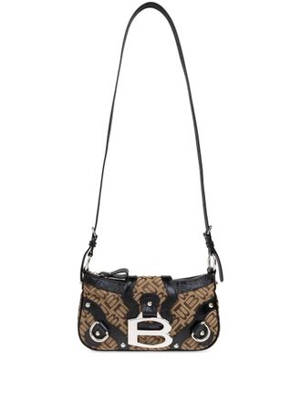 Balenciaga Kleine Essex schoudertas - Bruin
