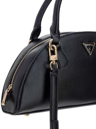 Guess Womens Crossbody Bag Black Polyurethane - Satchel-Bags