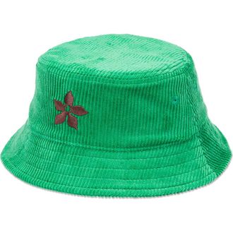 Billabong Josie Corduroy Bucket Hat in Jungle Green at Nordstrom