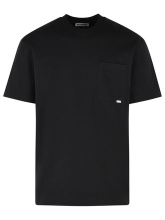 Jil Sander Black Cotton T-Shirt
