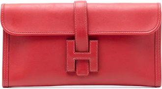 Herm&egrave;s Clutch Jige Elan 29 in pelle Swift 2018 - Rosso