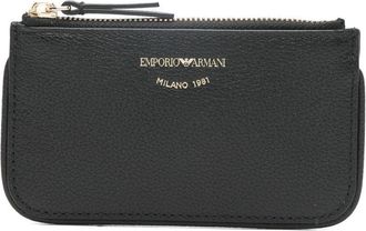 Emporio Armani Leather Coin Case