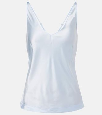 Dorothee Schumacher Sense of Shine silk-blend top