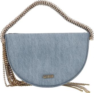 Gedebe Gabi Handtas - Dames - Handtassen - Blauw - ONE Size - Satijn - Tassen