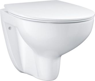 GROHE Inodoro Suspendido Bau Ceramic Sin Borde Bau + Asiento De Inodoro Grohe Bau Ceramic