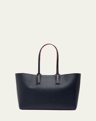 Christian Louboutin Cabata Soft Small Tote Bag in Grained Leather