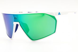adidas SP0073 21Q White/Green Mirror