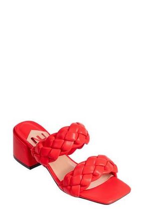 Ninety Union Twist Slide Sandal in Red at Nordstrom Rack, Size 10