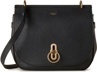 Mulberry Soft Amberley Leather Shoulder Bag in Black at Nordstrom