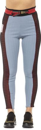 Mr & Mrs Italy Light Blue Cotton Women Womens Leggings