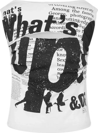 Moschino Stijlvolle T-shirts - Dames - Tops zonder mouwen - Veelkleurig - XS - Tops