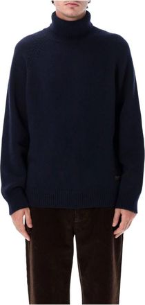 Filson Trui met hoge hals - Heren - Coltruien - Blauw - L - Wol - Truien & Vesten
