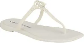 Calvin Klein Edhen Flip Flop in Whi01 at Nordstrom Rack, Size 10