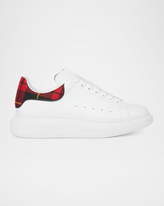Alexander McQueen Men & apos;s Oversized Leather Low-Top Sneakers