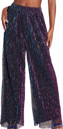Skies Are Blue Clothing Tinsel Wide Leg Pant In Multi