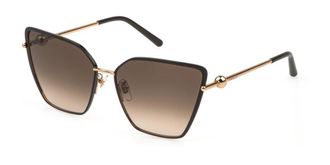 Furla SFU890 02AM Womens Sunglasses Brown Size 62