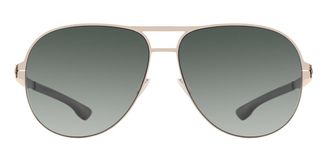 Ic! Berlin IC0010 Gerrit 35P Mens Sunglasses Gold Size 61