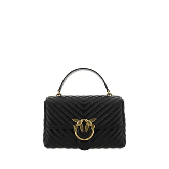 Pinko Calf Leather Bos Taurus Womens Handbag