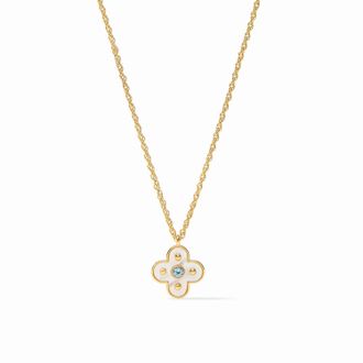 Julie Vos Womens Colette Delicate Necklace In Champagne