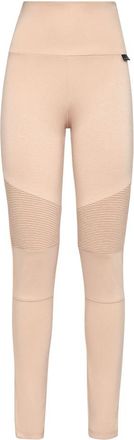 Philipp Plein Iconic Biker Leggings - Dames - Leggings - Beige - L - Polyester - Broeken