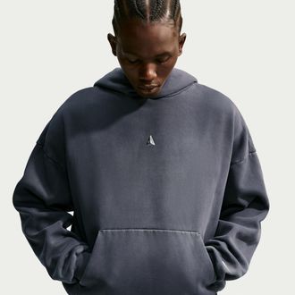 Nike Mens Ja Standard Issue Therma-FIT Fleece Pullover Basketball Hoodie in Black | IM5762-010